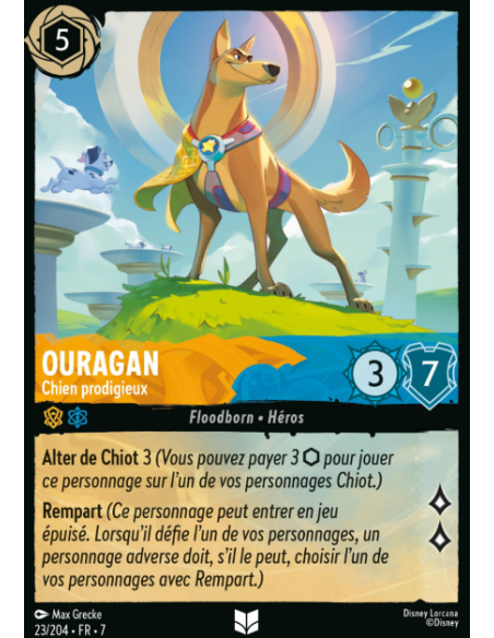 S7 - 023/204 - Ouragan - Chien Prodigieux