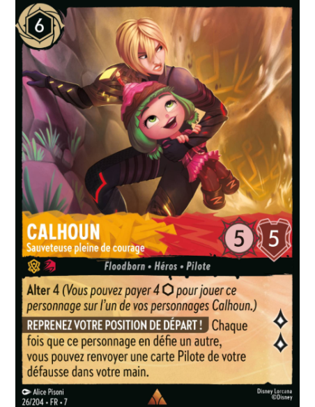 S7 - 026/204 - Calhoun - Sauveteuse Pleine de Courage