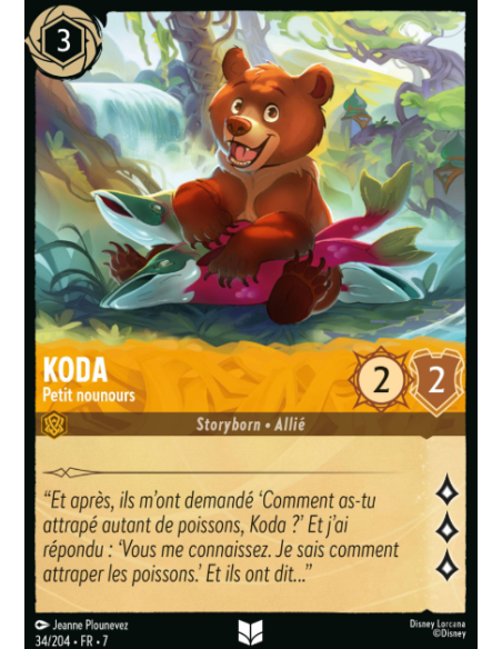S7 - 034/204 - Koda - Petit Nounours