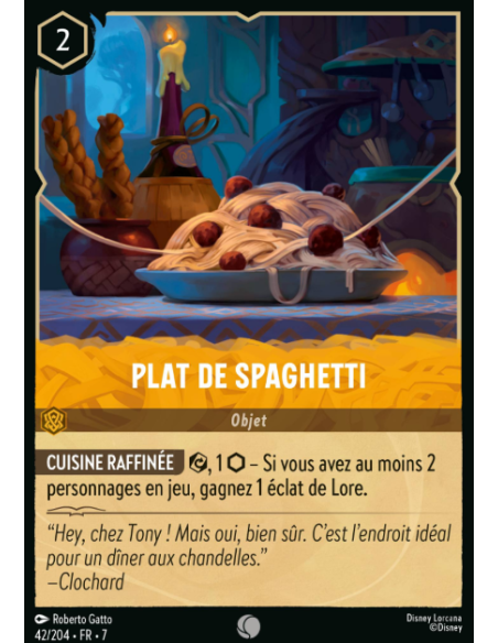 S7 - 042/204 - Plat de Spaghetti