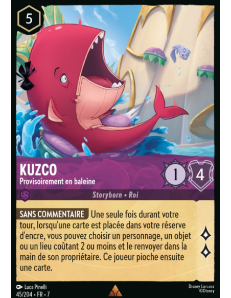 S7 - 045/204 - Kuzco - Provisoirement en Baleine