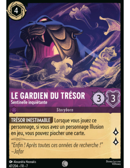 S7 - 047/204 - Le Gardien du Trésor - Sentinelle Inquiétante