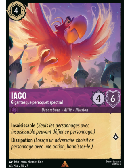 S7 - 049/204 - Iago - Gigantesque Perroquet Spectral