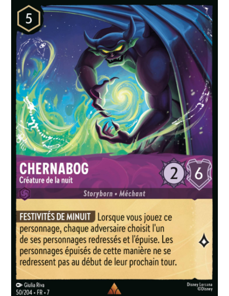 S7 - 050/204 - Chernabog - Créature de la Nuit