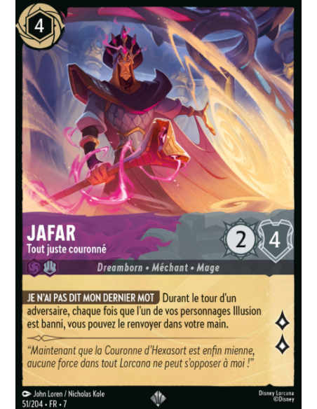 S7 - 051/204 - Jafar - Tout Juste Couronné