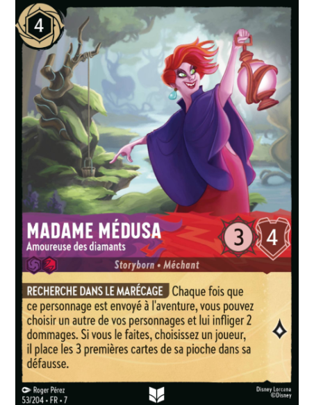 S7 - 053/204 - Madame Médusa - Amoureuse des Diamants