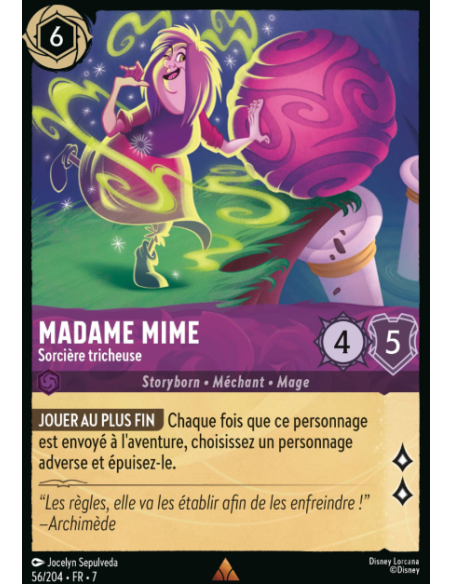 S7 - 056/204 - Madame Mime - Sorcière Tricheuse