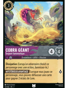S7 - 057/204 - Cobra Géant...