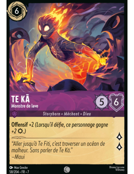 S7 - 058/204 - Te Ka - Monstre de Lave