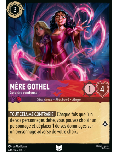 S7 - 064/204 - Mère Gothel - Sorcière Vaniteuse