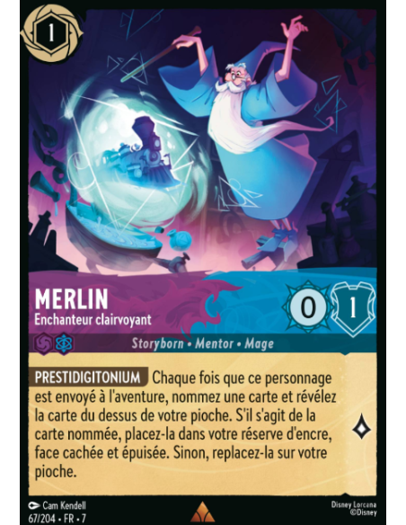 S7 - 067/204 - Merlin - Enchanteur Clairvoyant