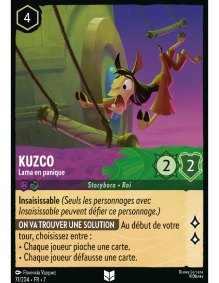 S7 - 071/204 - Kuzco - Lama en Panique