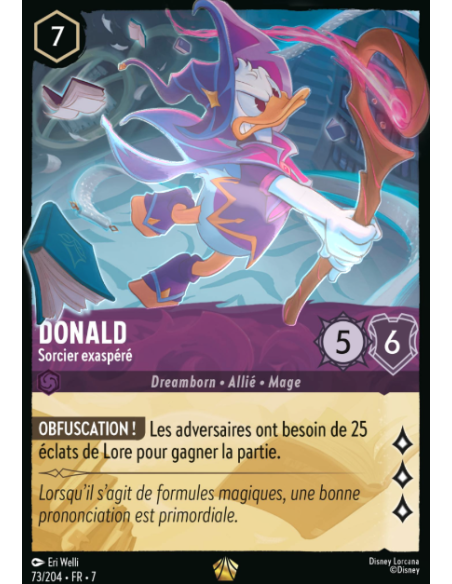 S7 - 073/204 - Donald - Sorcier Exaspéré