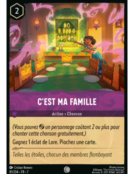 S7 - 081/204 - C'est Ma Famille