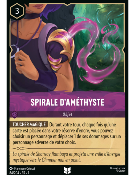 S7 - 084/204 - Spirale d'Améthyste