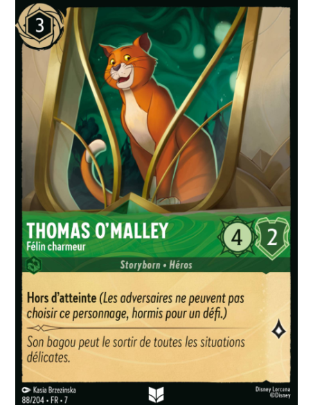 S7 - 088/204 - Thomas O'Malley - Félin Charmeur