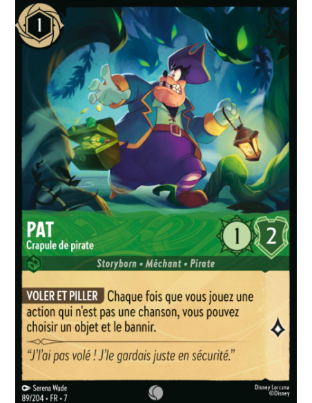 S7 - 089/204 - Pat - Crapule de Pirate