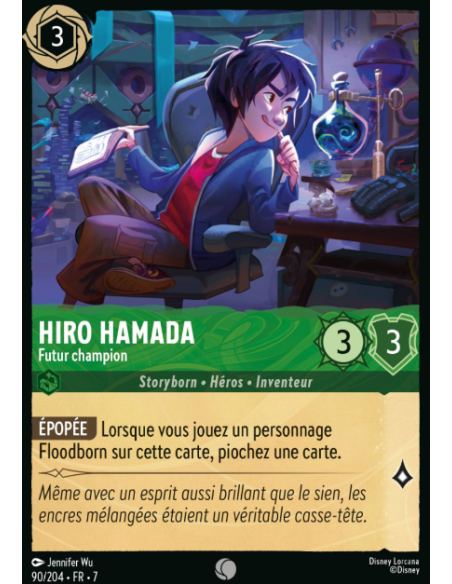 S7 - 090/204 - Hiro Hamada - Futur Champion