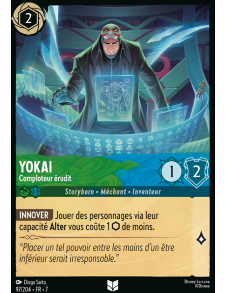 S7 - 097/204 - Yokai - Comploteur Erudit