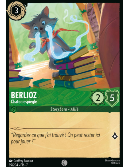 S7 - 099/204 - Berlioz - Chaton Espiègle