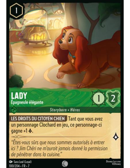 S7 - 100/204 - Lady - Epagneule Elégante