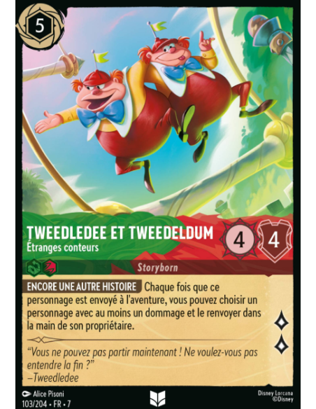 S7 - 103/204 - Tweedledee et Tweedeldum - Etranges Conteurs