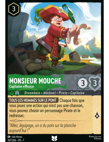 S7 - 107/204 - Mousieur Mouche - Capitaine Efficace