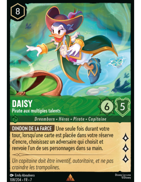 S7 - 108/204 - Daisy - Pirate aux Multiples Talents