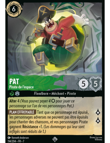 S7 - 114/204 - Pat - Pirate de l'Espace