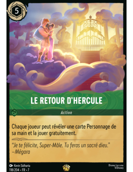 S7 - 118/204 - Le Retour d'Hercule
