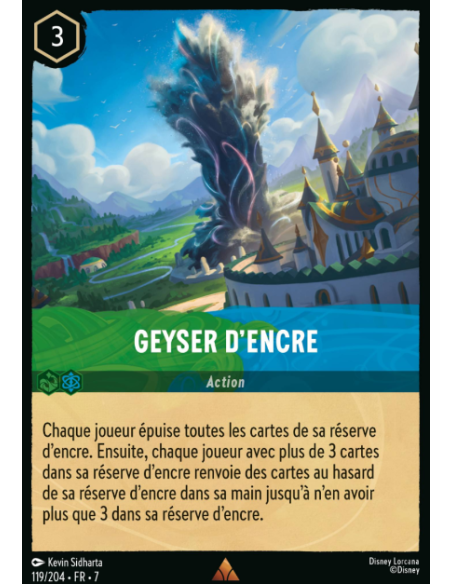 S7 - 119/204 - Geyser d'Encre