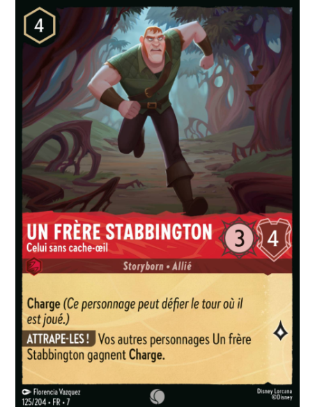 S7 - 125/204 - Un Frère Stabbington - Celui Sans Cache-Oeil
