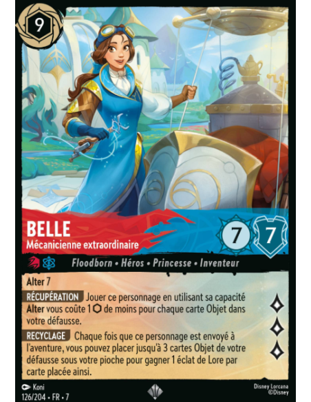 S7 - 126/204 - Belle - Mécanicienne Extraordinaire