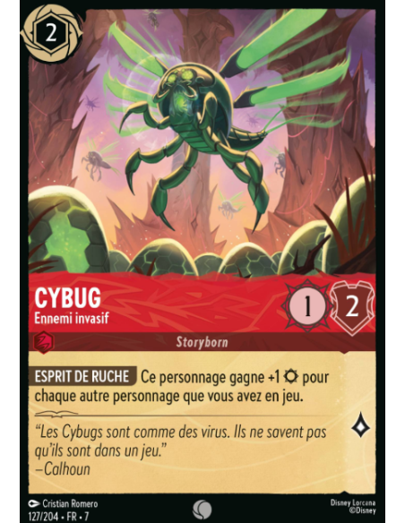 S7 - 127/204 - Cybug - Ennemi Invasif