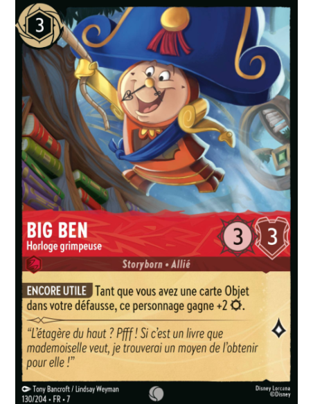 S7 - 130/204 - Big Ben - Horloge Grimpeuse