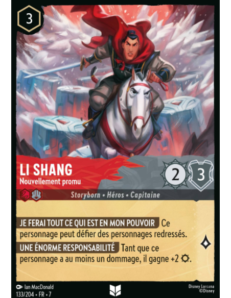 S7 - 133/204 - Li Shang - Nouvellement Promu