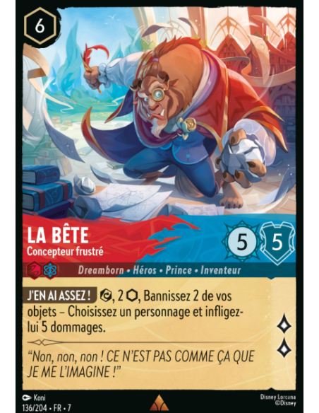 S7 - 136/204 - La Bête - Concepteur Frustré