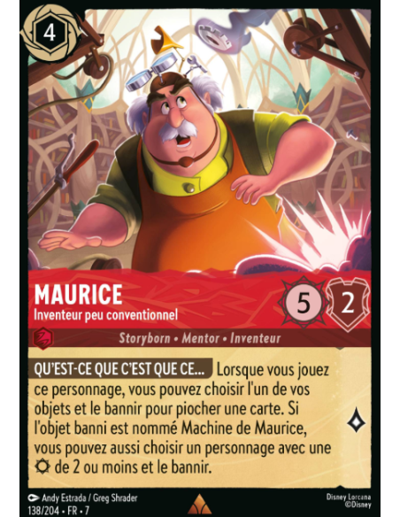 S7 - 138/204 - Maurice - Inventeur Peu Conventionnel