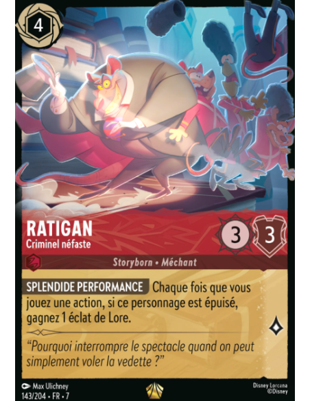 S7 - 143/204 - Ratigan - Criminel Néfaste