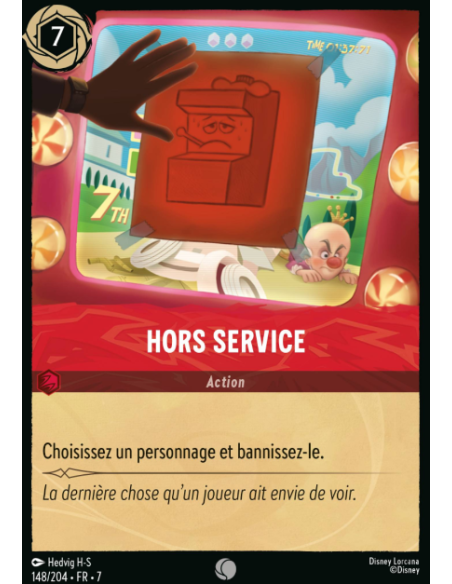 S7 - 148/204 - Hors Service