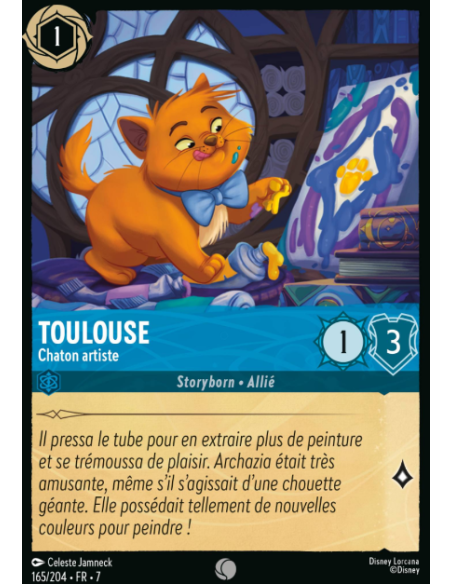 S7 - 165/204 - Toulouse - Chaton Artiste