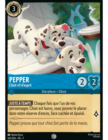 S7 - 167/204 - Pepper - Chiot Vif d'Esprit