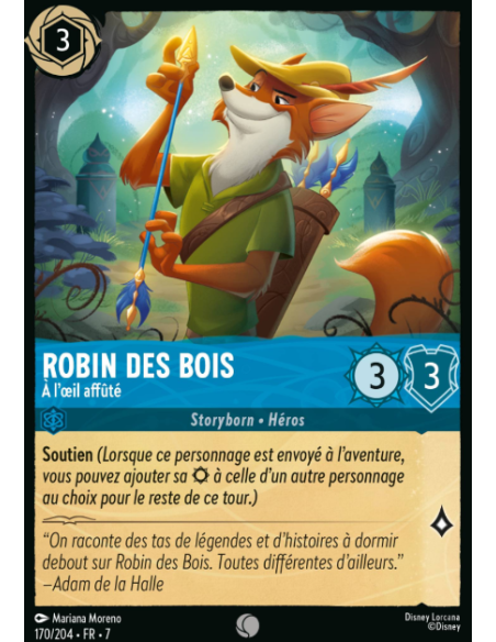 S7 - 170/204 - Robin des Bois - A l'Oeil Affûté