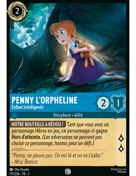 S7 - 171/204 - Penny L'Orpheline - Enfant Intelligente