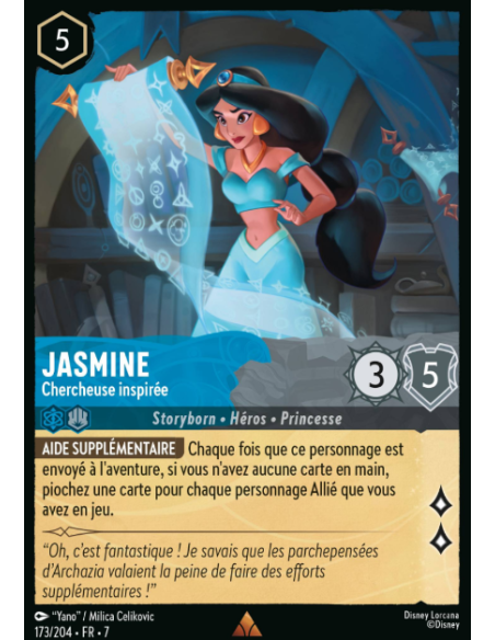 S7 - 173/204 - Jasmine - Chercheuse Inspirée