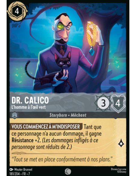 S7 - 181/204 - Dr. Calico - L'Homme à l'Oeil Vert
