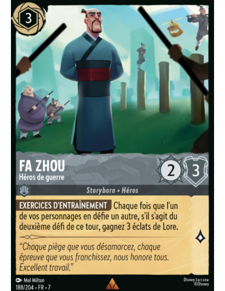 S7 - 188/204 - Fa Zhou - Héros de Guerre