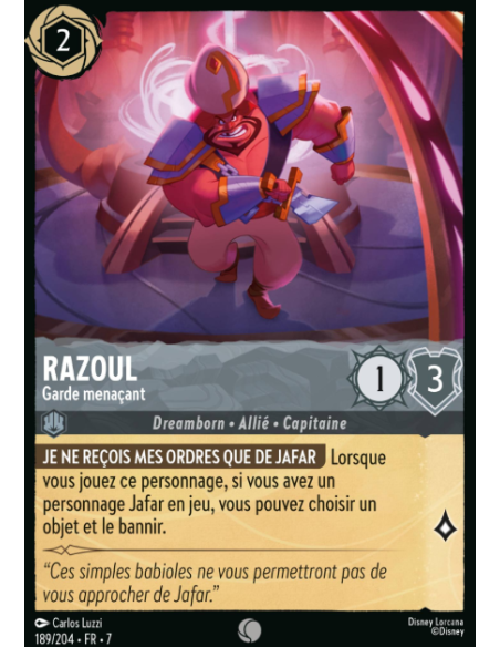 S7 - 189/204 - Razoul - Garde Menaçant