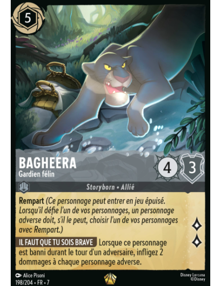 S7 - 198/204 - Bagheera - Gardien Félin