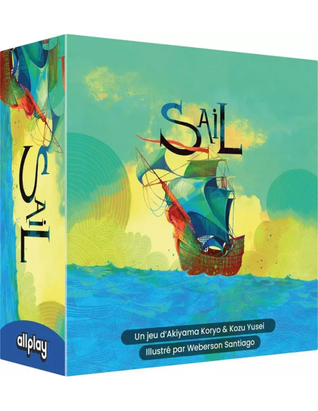 Sail - Jeux de société - Jeux 2 joueurs - Couverture de la boite de jeu